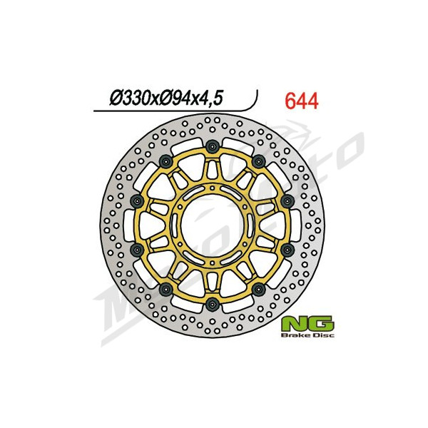 NG BRAKES Front Floating Brake Disc 330mm Honda CBR 900cc 00-03