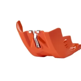 Polisport skid plate Husqvarna FC, FE, FX/ KTM EXC, EXC-F, SX-F, XC-F 250/501cc 16-21 Orange