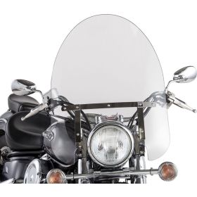 SLIPSTREAMER SS-30 Classic Windshield 56x58,5cm Harley Davidson / Honda / Indian / Kawasaki / Suzuki / Triumph / Victory / Yamaha 350-1900cc 83-25