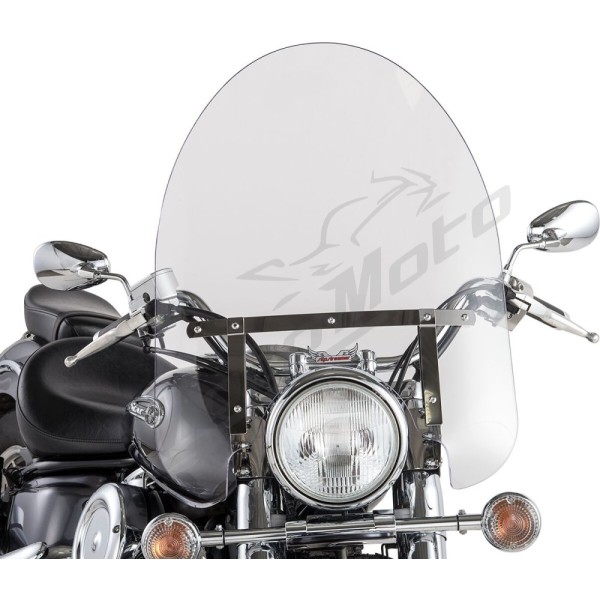 SLIPSTREAMER SS-30 Classic Windshield 56x58,5cm Harley Davidson / Honda / Indian / Kawasaki / Suzuki / Triumph / Victory / Yamaha 350-1900cc 83-25