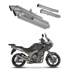 Dominator Exhaust Silencer Muffler GPF + dB killer Yamaha TDM 900 02-13