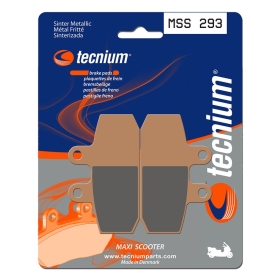 TECNIUM Maxi Scooter Sintered Metal Brake pads MSS293 Aprilia Atlantic/Arrecife 500 02-05