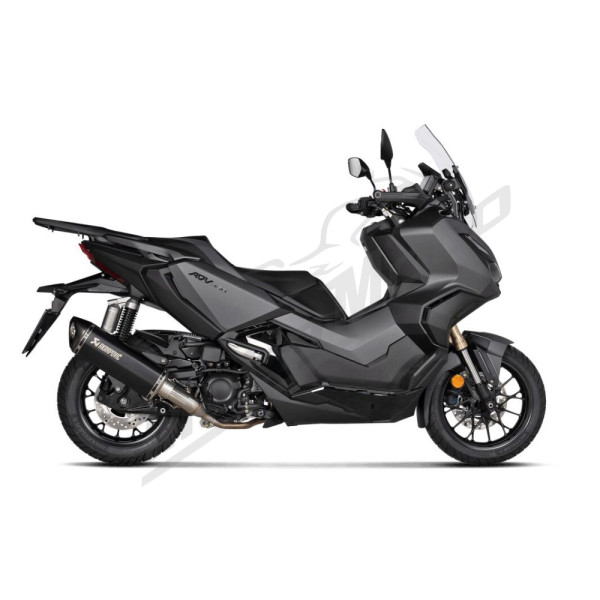 AKRAPOVIC Slip-On Line Muffler Stainless Steel / Carbon Fiber Honda ADV / NSS 350 21-24