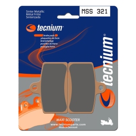 TECNIUM Maxi Scooter stabdžių trinkelės MSS321 Aprilia / Derbi / Honda / Peugeot / Rieju 50-400cc 06-17