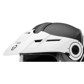 Schuberth E1 helmet peak white