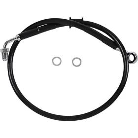 DRAG SPECIALTIES Stainless Steel Brake Line Kit Harley Davidson FLHC / FLHCS / FLI / FXBB 1750-1923cc 18-24