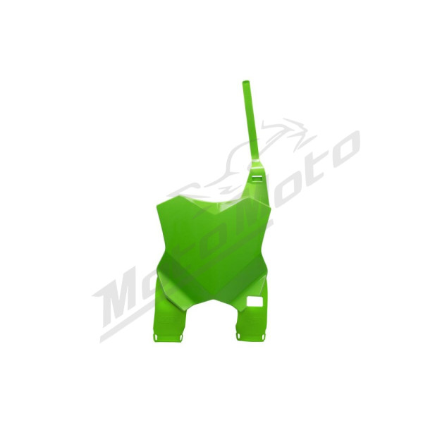 UFO Green Number Plate Extension Kawasaki KX / KXF 250-450cc 16-26