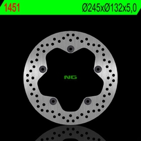 NG BRAKES 1451 fiksuotas stabdžių diskas YAMAHA MT-07 / MT-09 / R7 / TENERE / TRACER / XSR 700-900 14-24