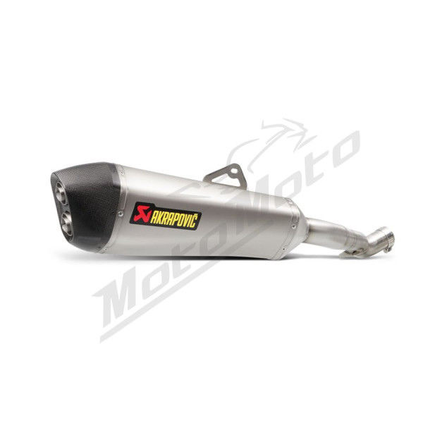 AKRAPOVIC Slip-On Line Muffler Titanium / Carbon Fiber Honda VFR 1200 16-20