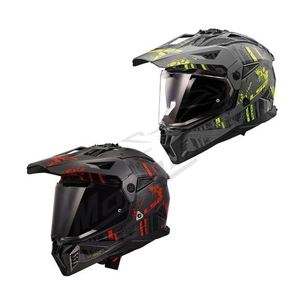 Helmet LS2 MX702 PIONEER II CRAZY