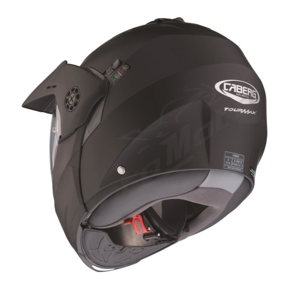 Krosinis šalma Caberg Tourmax matinė juoda