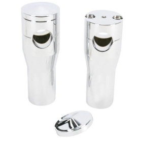 ACCUTRONIX Elite Custom Billet Aluminum Risers 2pc. Harley Davidson FLSTS / FLSTSC / FLSTSCI / FLSTSI / FXSTS / FXSTSI / TXSTSSE 1340-1800 88-09