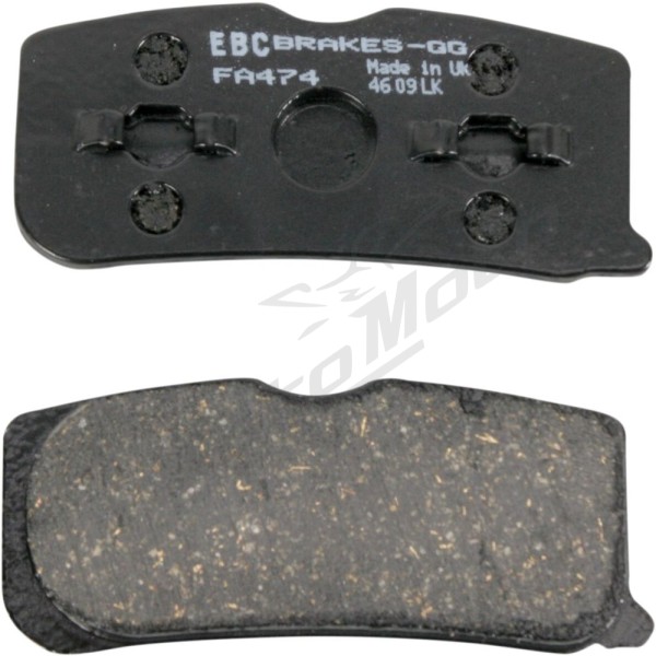 EBC Organic Base "FA" Brake Pads CAN AM (BRP) SPYDER 990cc 08-12