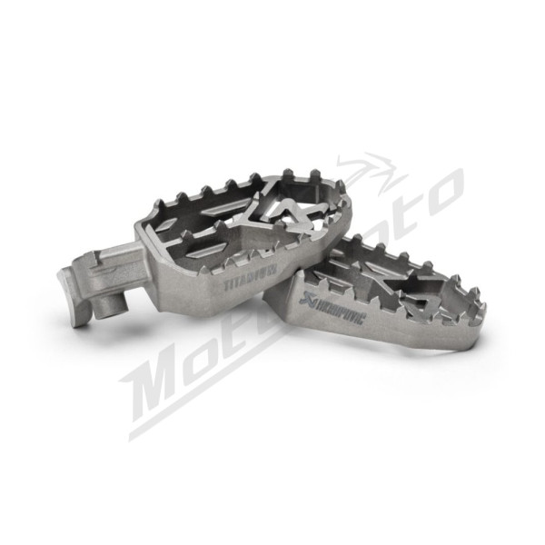 AKRAPOVIC Adventure Titanium Foot Pegs Yamaha XTZ 690-700 19-25