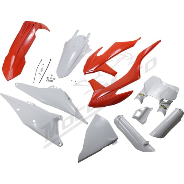 CYCRA Powerflow plastikų komplektas KTM SX / SX-F / XC 125-450 19-22