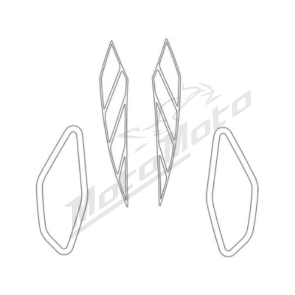 Frogzskin Vent Kit 4pcs. Arctic Cat Sno Pro 500-600cc 09-13