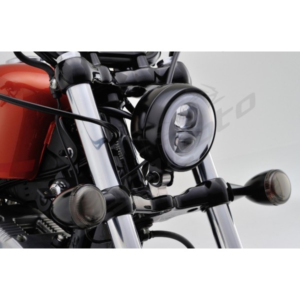 DAYTONA CAPSULE120 Universal Headlight 120mm (bottom mount)