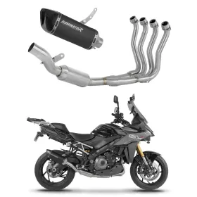 Dominator Full Exhaust System HP6 BLACK EX + dB killer Suzuki GSX-S 1000 GX 2024