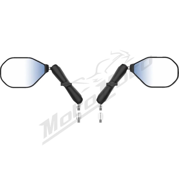 RAM MOUNTS Tough-Mirror™ Kit with M10-1.25 Bases/Reverse Adapter - Long Arm