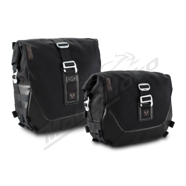 SW-MOTECH Legend Gear LC1 & LC 2 Side Bag System Black Edition Royal Enfield Himalayan 400 17-22