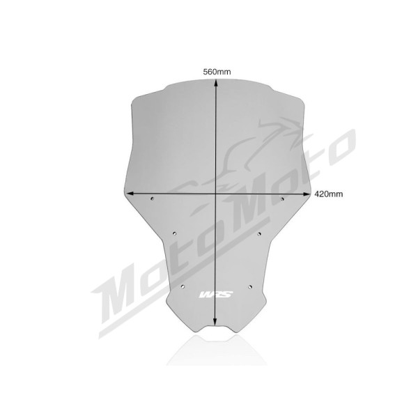 WRS CAPONORD Windscreen Smoke Honda CRF 1100L ABS 20-25
