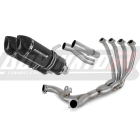 Exhaust kit Dominator HP1 Black Kawasaki Z1000 2010 - 2013