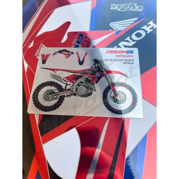 BLACKBIRD Dream Graphic Kit Honda CRF 250-450cc 21-24