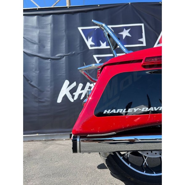 KHROME WERKS 4-1/2" HP-Plus® Slip-On Mufflers Harley Davidson FLHFB / FLHR / FLHT / FLHX / FLTRU / FLTRX / FLTRXSE 1750-1977 09-25