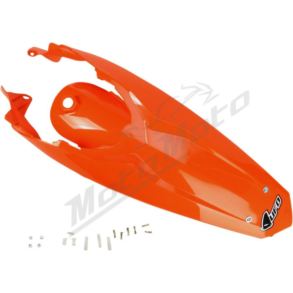 UFO Galinis Sparnas Su Žibintu KTM EXC / EXC-F / SX / SX-F 125-500cc 11-16 Oranžinė