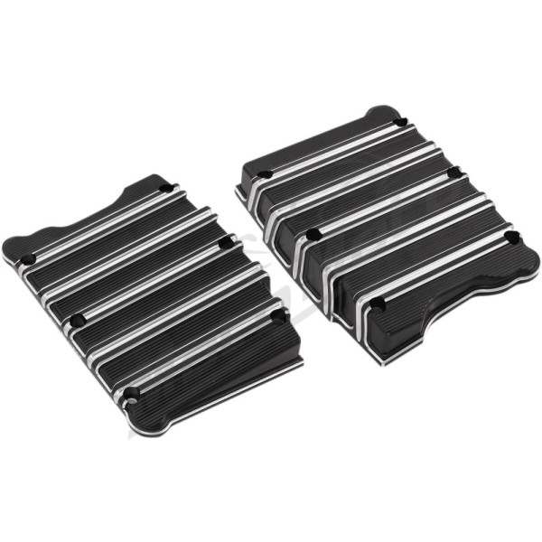 ARLEN NESS 10 Gauge Rocker Box Top Covers Harley Davidson FLD / FLHR / FLHRC 1340-1800cc 99-17