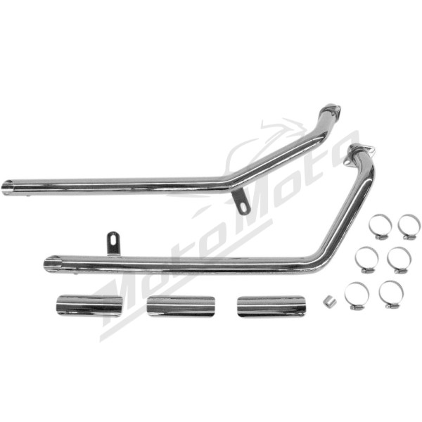 COBRA "Drag Pipes" Išmetimo sistema Honda VT 600 88-07
