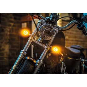 Kellermann Bullet 1000 universal rear / front light Chrome Clear glass