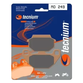TECNIUM MX/ATV Sintered Metal Brake pads MO249 Kymco MXER / MXU 50-150cc 02-17
