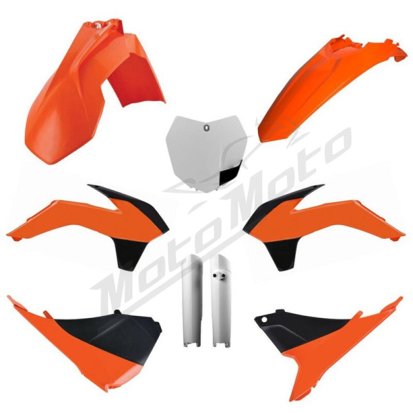 Polisport set of plastics (full kit) KTM SX / SX-F / XC-F 125-450 13-14