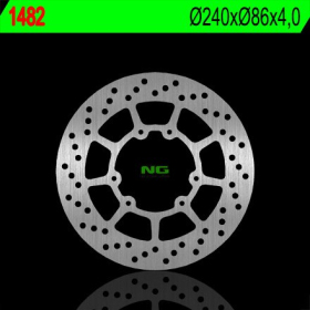 NG Front Fixed Brake Disc 240X86X4mm Yamaha WR 125cc 09-17