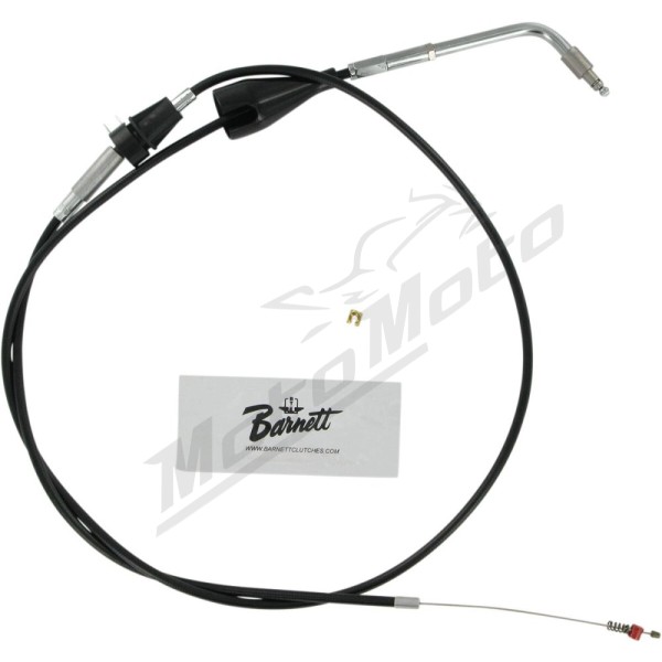 BARNETT Black Vinyl Throttle/Idle Cable Harley Davidson 1584cc 2007