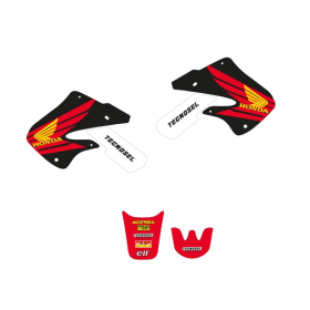 TECNOSEL Seat cover and sticker set Honda CR 125-250 97-99