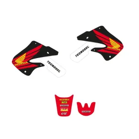 TECNOSEL Seat cover and sticker set Honda CR 125-250 97-99