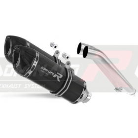Exhausts kit Dominator HP1 BLACK CAGIVA XTRA RAPTOR 1000