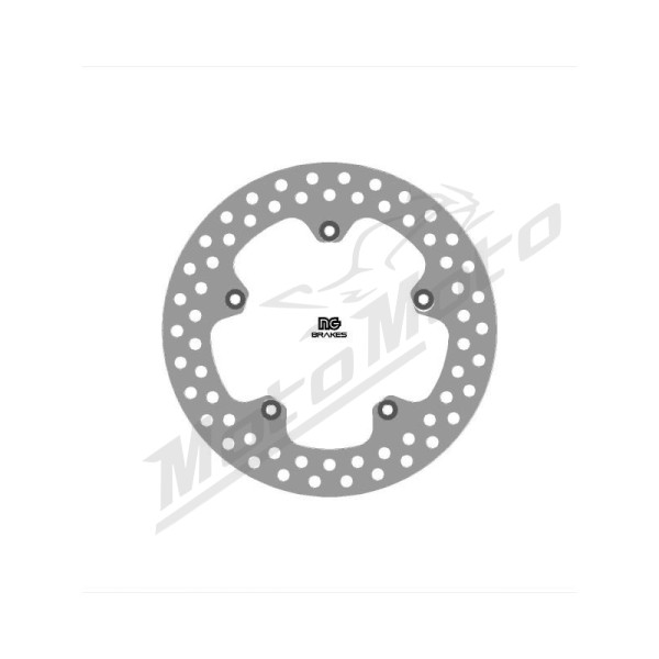 NG BRAKES Fixed Rear Brake Disc 210mm Peugeot / Piaggio 125-500cc 07-24
