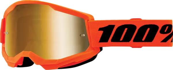 Vaikiški krosiniai 100% Strata 2 Junior akiniai (Veidrodinis stikliukas)