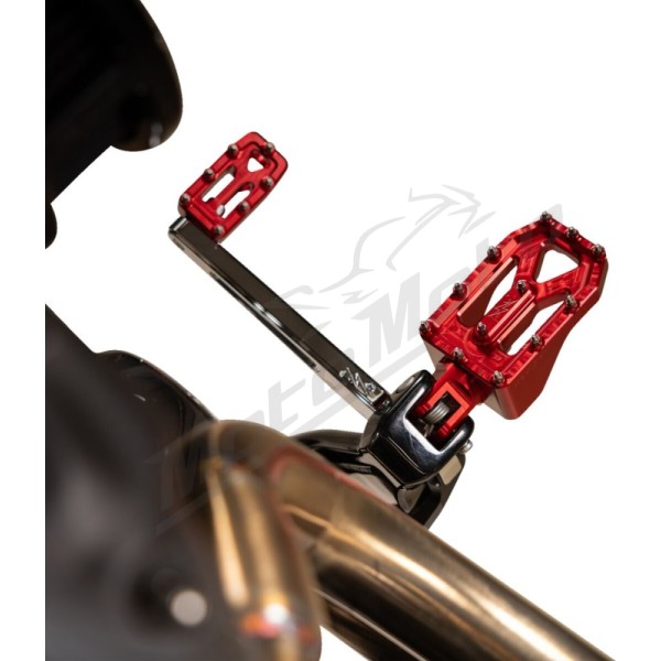 THRASHIN SUPPLY CO. Aggressor Foot Pegs Harley Davidson FL / FLD / FLDE / FLFB 1200-1977cc 72-25