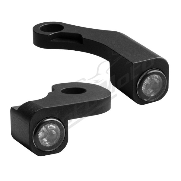 HEINZ BIKES NANO Series Handlebar Turn Signals Harley Davidson FLHR / FLHTC / FLTRX / FLTR 1584/1800 09-13