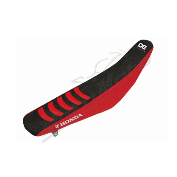 Blackbird seat cover DOUBLE GRIP 3 HONDA CRF 150R 07-23 Black/Red