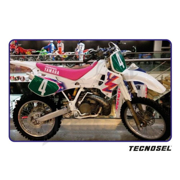 TECNOSEL Seat cover and sticker set Yamaha YZ 125-250 93-95