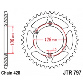 Rear sprocket JTR797