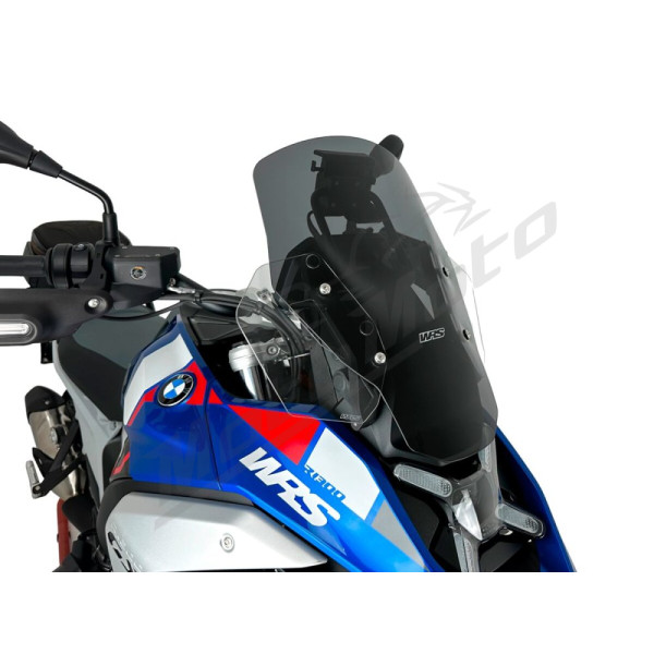 WRS STANDARD BM089FS Windshield Dark Smoke BMW R1300GS ABS 23-25
