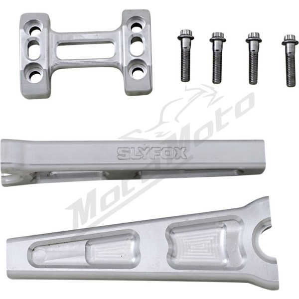 SLYFOX Handlebar Riser Kit 25,4 mm 2vnt.