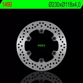 NG BRAKES 1490 Rear Round Fixed Brake Disc YAMAHA MT / YZF 125 14-19