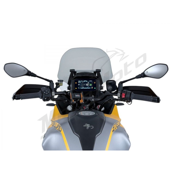 WRS Windscreen Caponord W/ Radar Smoke Moto Guzzi Stelvio 1000 24-25